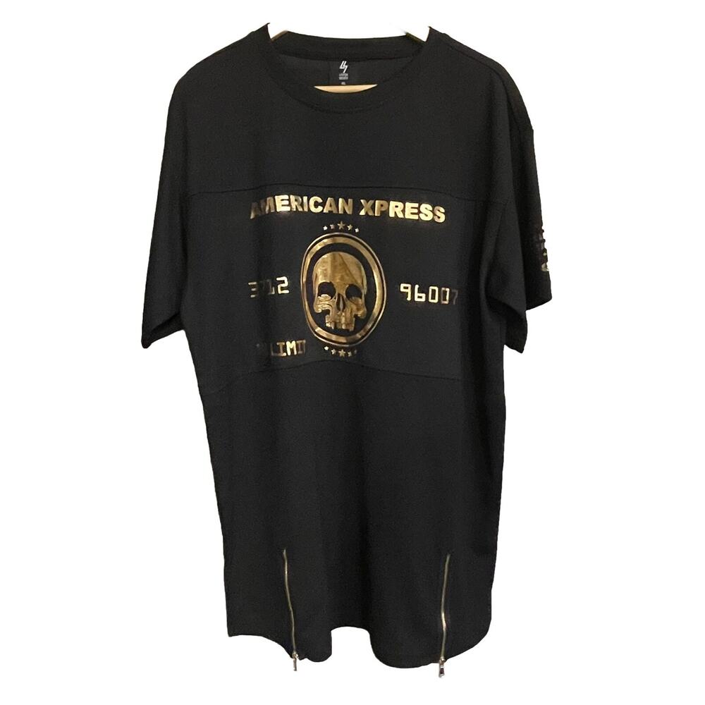 Lavish Society Shirt Graphic AMEX Gold Edition Tee Mens XL